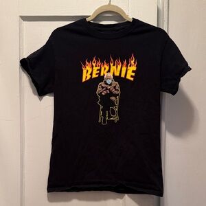 Black Graphic Short Sleeve Tee